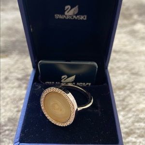 Swarovski MAESTRO Ring Silver NWT Small/52/6